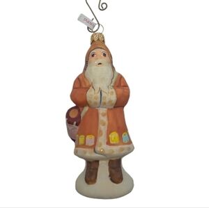 Vaillancourt Folk Art 12 Days Of Christmas Handcrafted Santa Claus